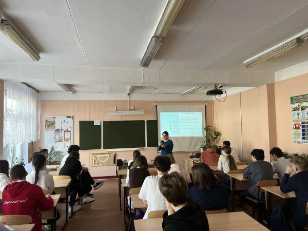 Встреча с учениками 10-11 классов